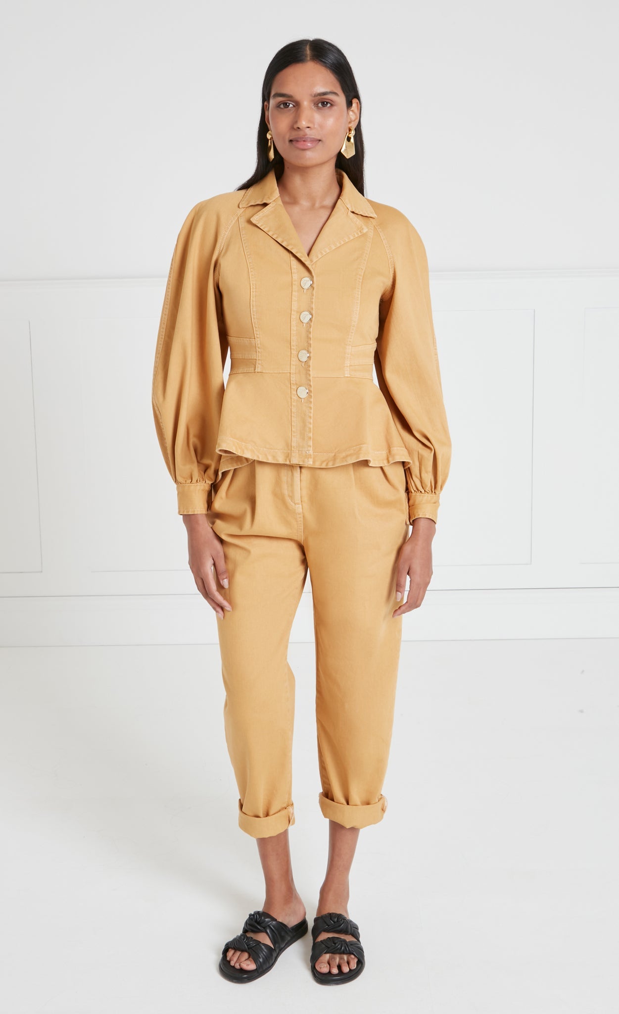 Maye Corset Jacket - Sand