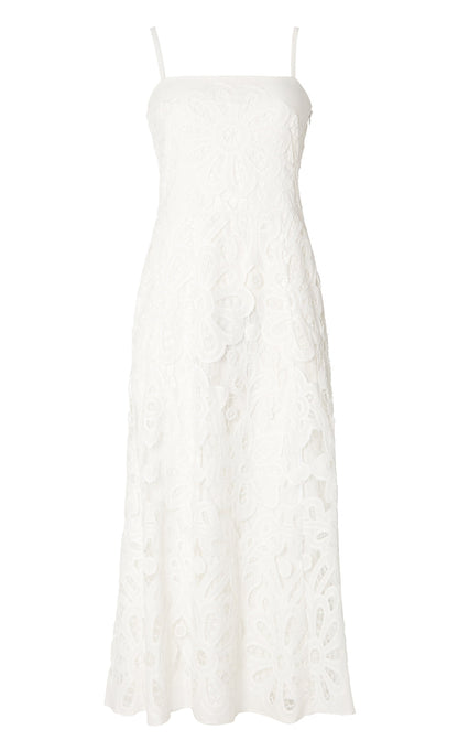 Guinevere Strappy Dress - White