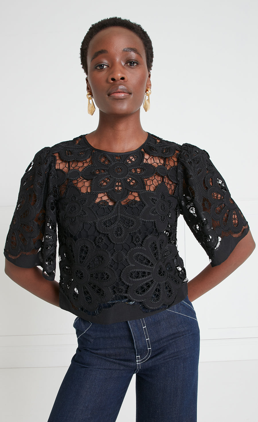 Guinevere Top - Black