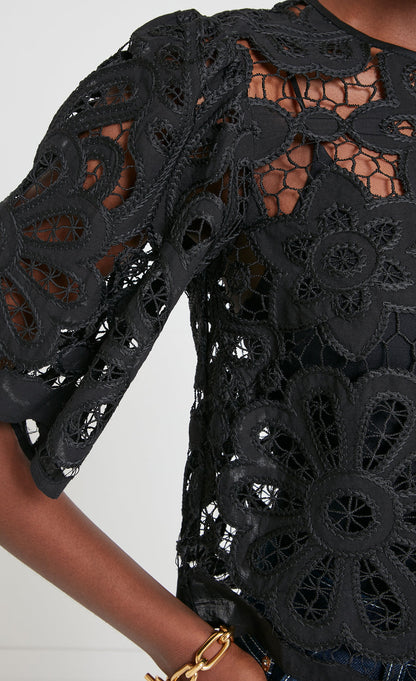 Guinevere Top - Black