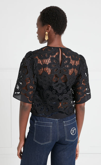 Guinevere Top - Black