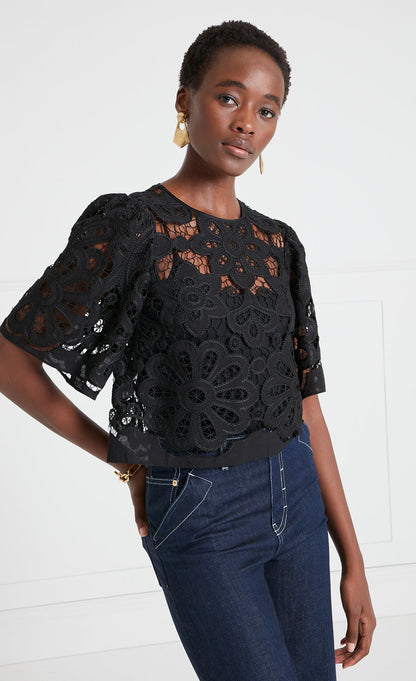 Guinevere Top - Black