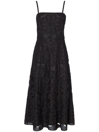 Guinevere Strappy Dress - Black