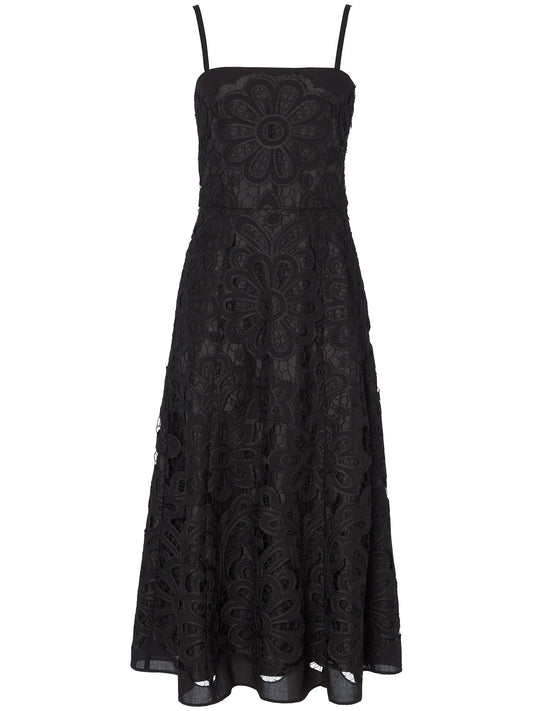 Guinevere Strappy Dress - Black