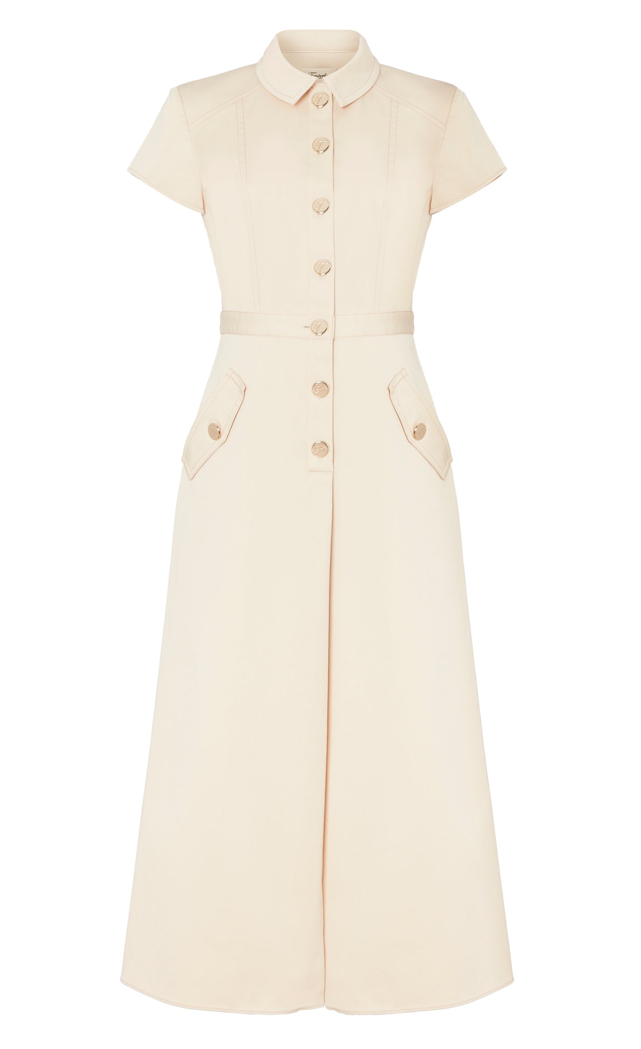 Castell Dress - Sandy Cream
