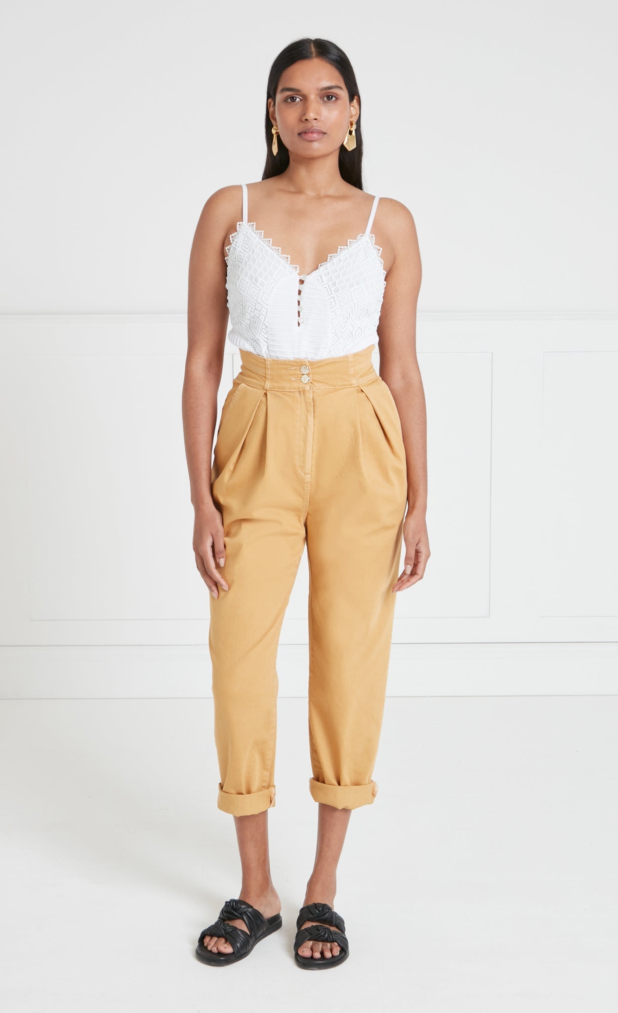 Maye Trousers - Sand