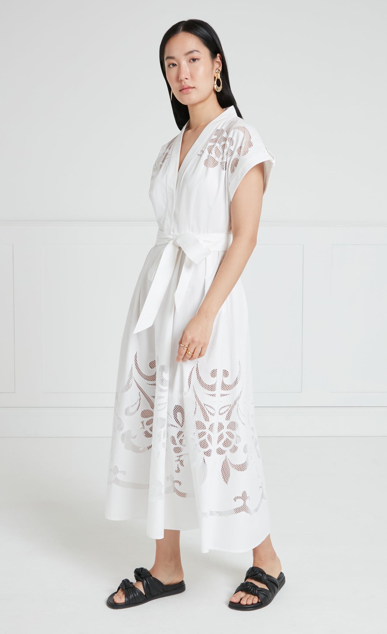Nelle Dress - White