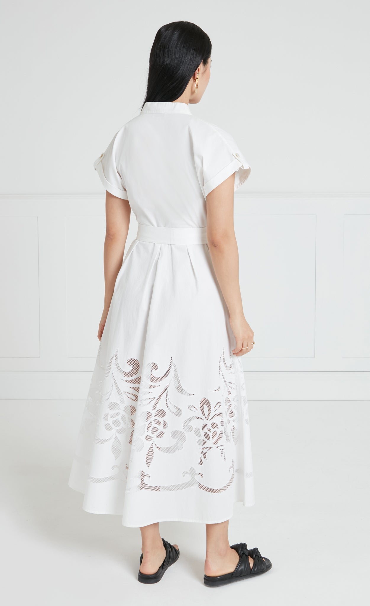 Nelle Dress - White