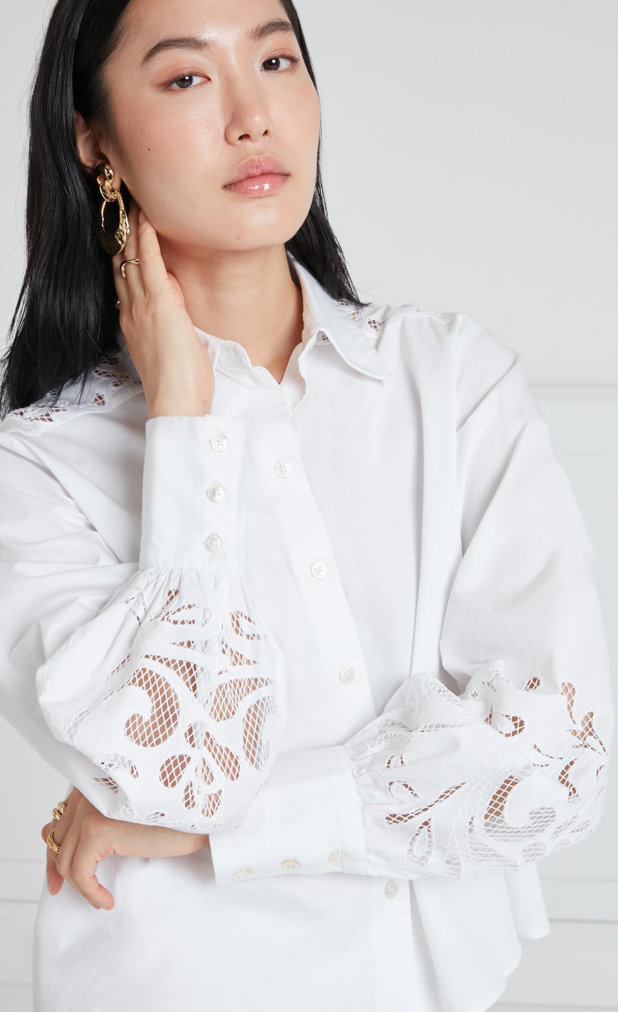 Nelle Shirt - White