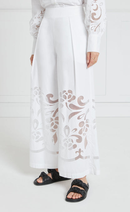 Nelle Trousers - White