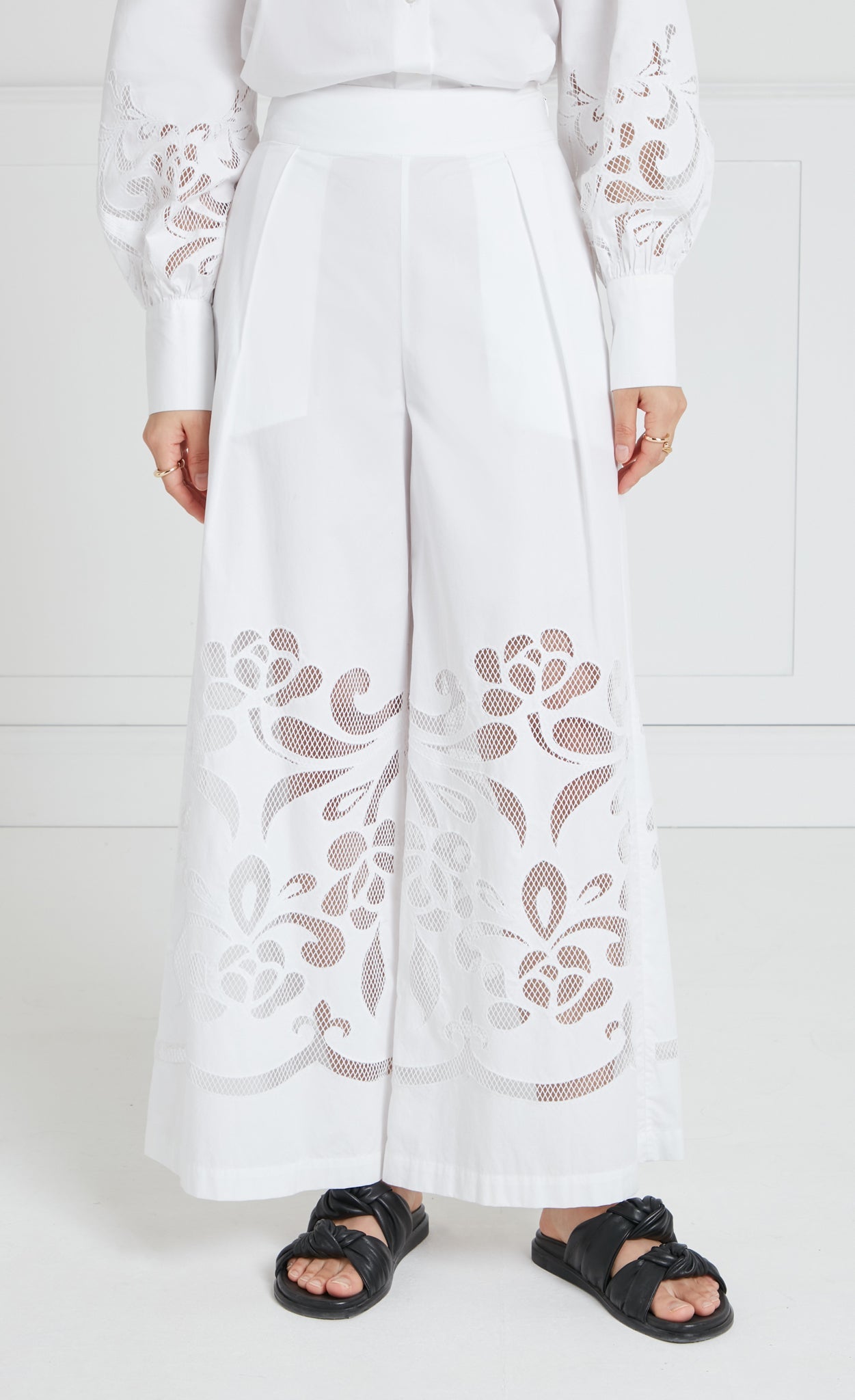 Nelle Trousers - White