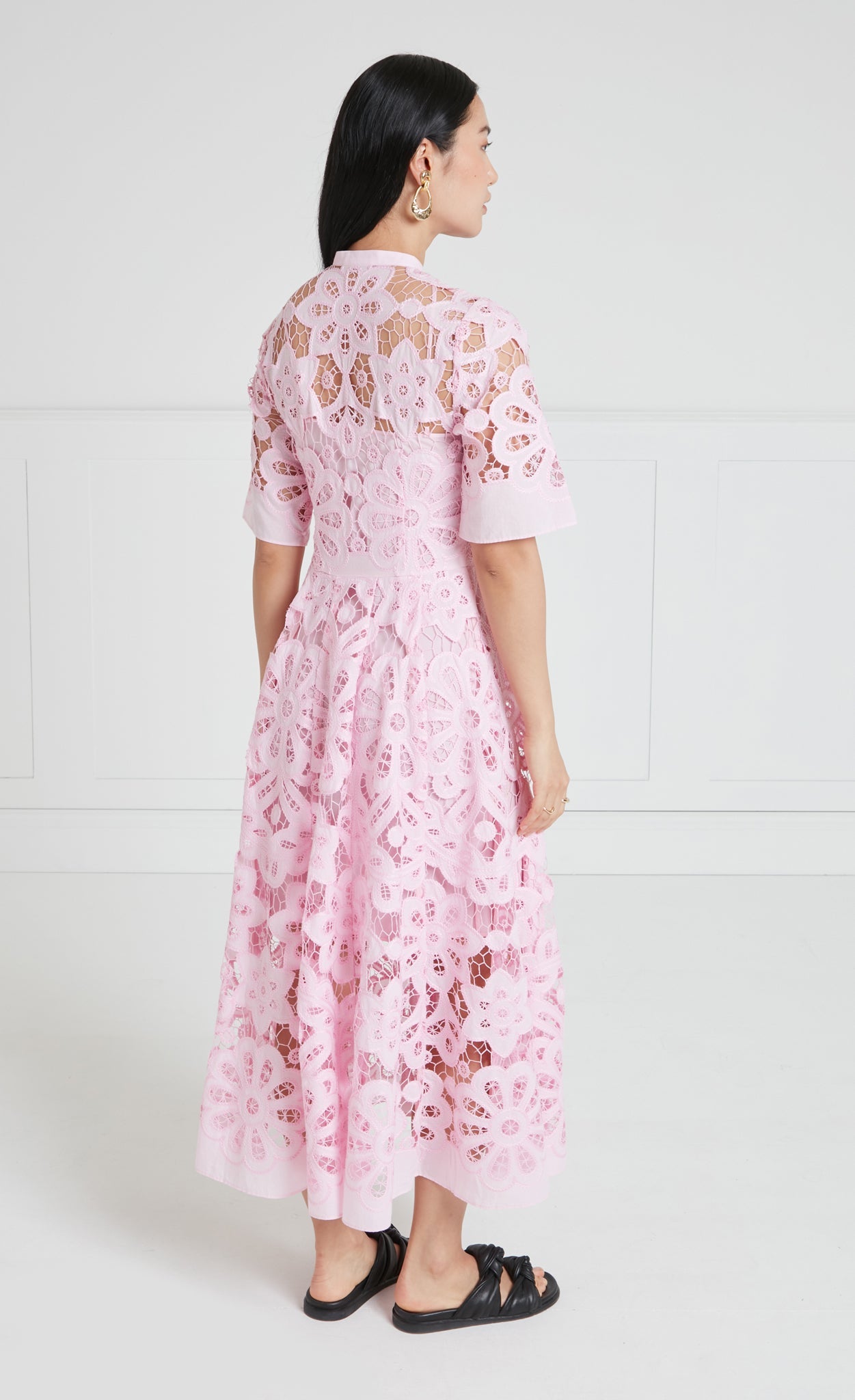 Guinevere Shirt Dress - Pink