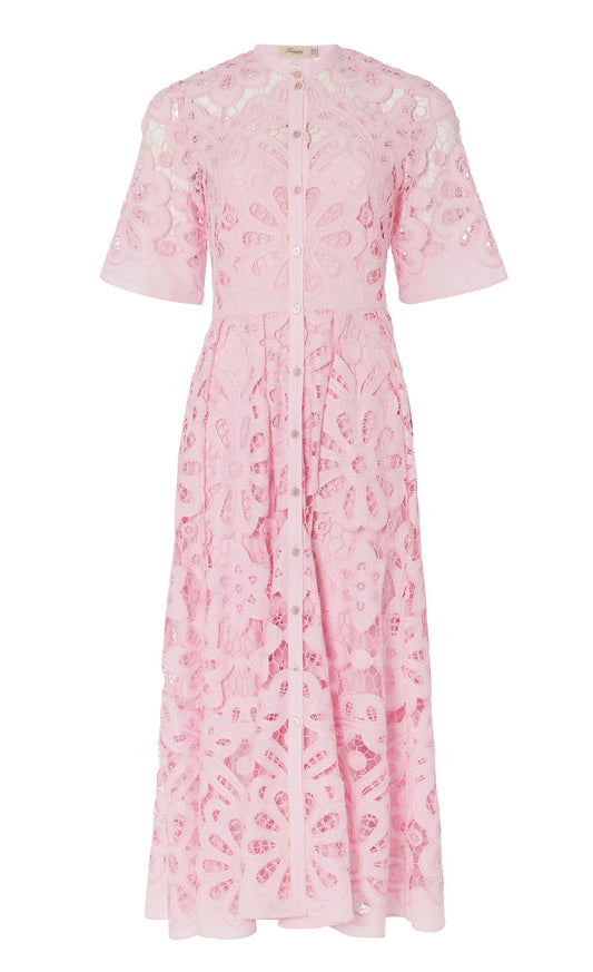 Guinevere Shirt Dress - Pink