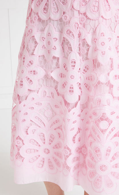 Guinevere Strappy Dress - Pink